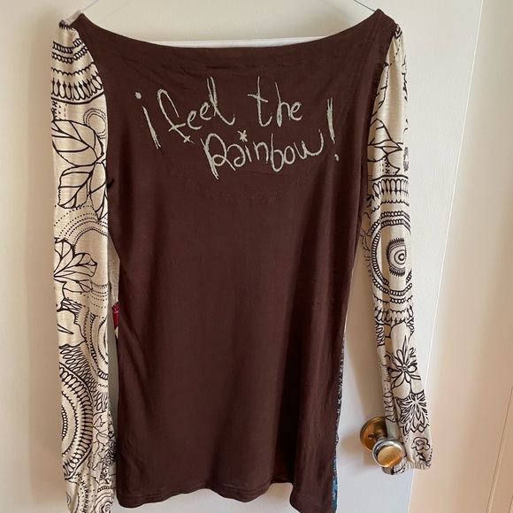 Desigual Boatneck Top - Picture 5 of 5